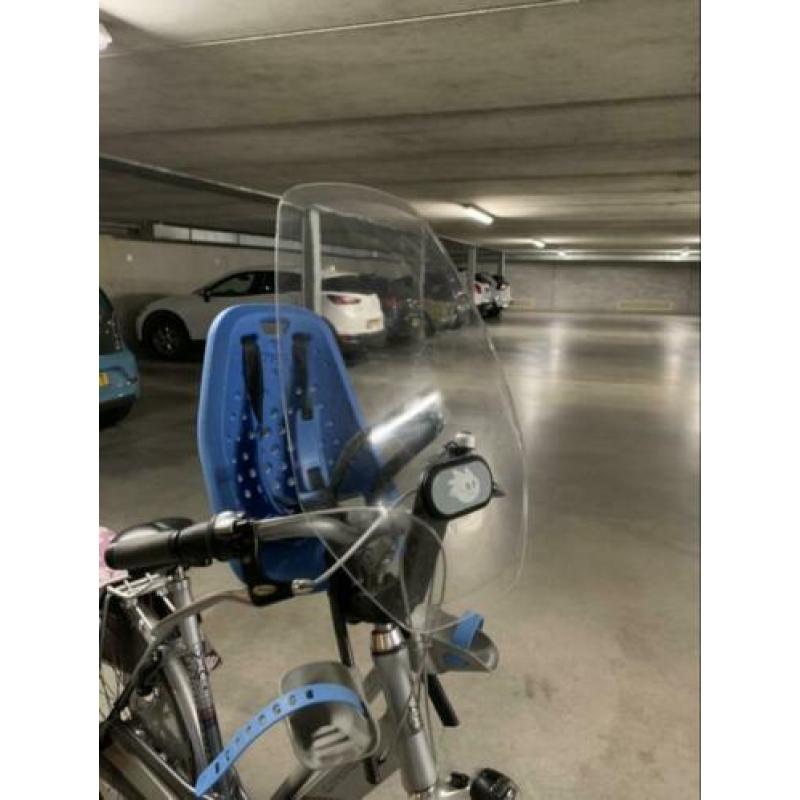 YEPP fietsstoel plus windscherm