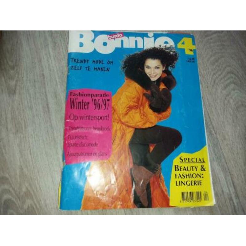 Burda BONNIE nr.4 1996 compleet met patronen