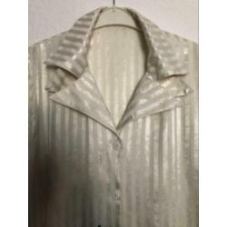 Maat xl - geel gestreepte blouse