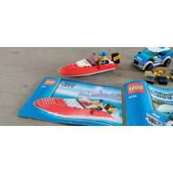 Partij verzameling Lego city 4641 4436 7285
