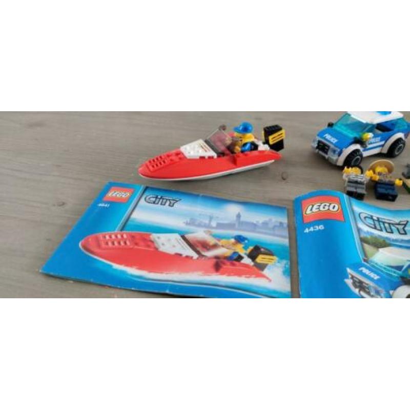 Partij verzameling Lego city 4641 4436 7285