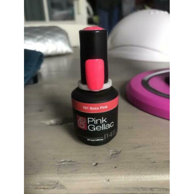 Pink Gellac 8 stuks. Diverse kleuren.