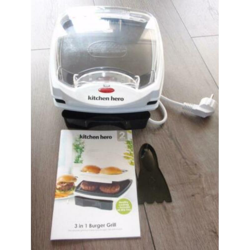Te koop 3 in 1 burger gril