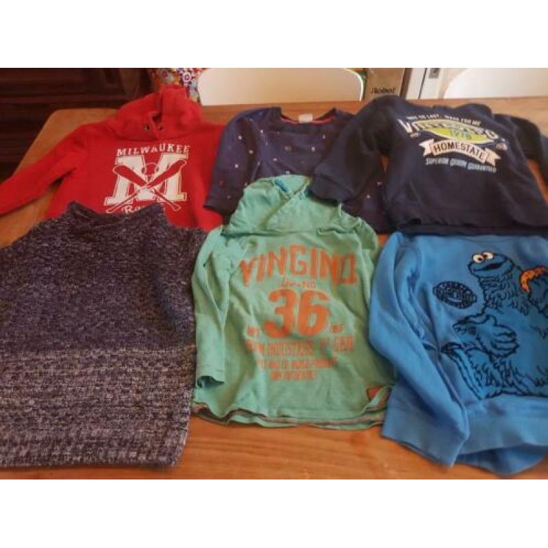Pakket jongens 92 en 98 o.a zara lief nike h&m