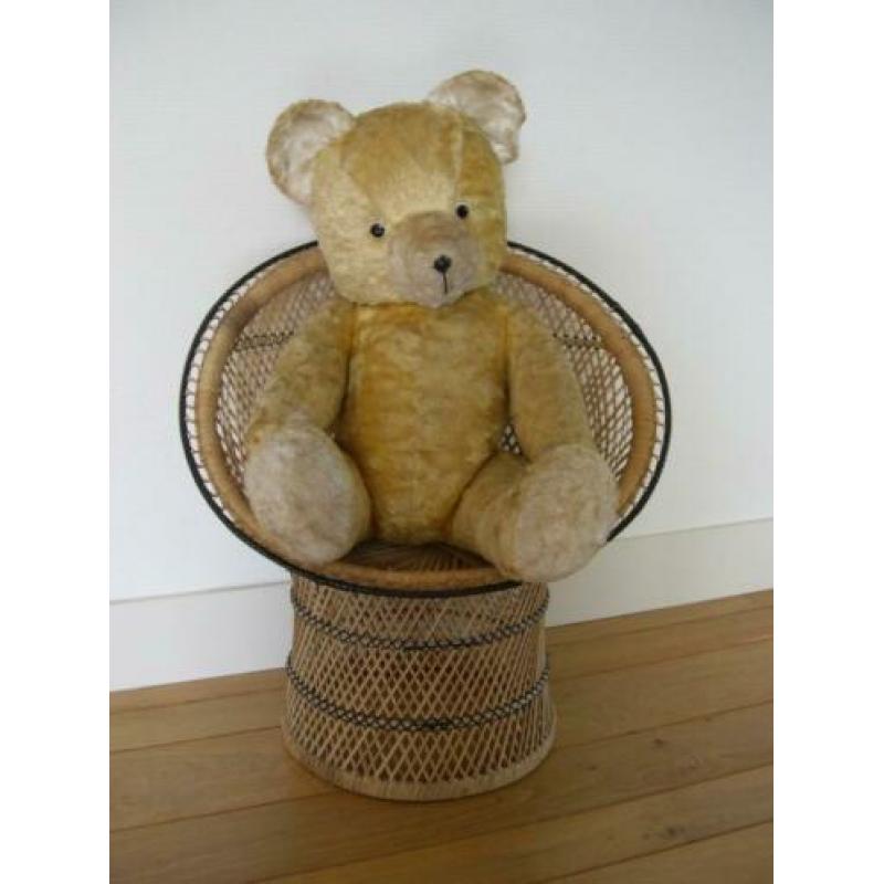 Rotan Kinderstoel Poppenstoel Vintage
