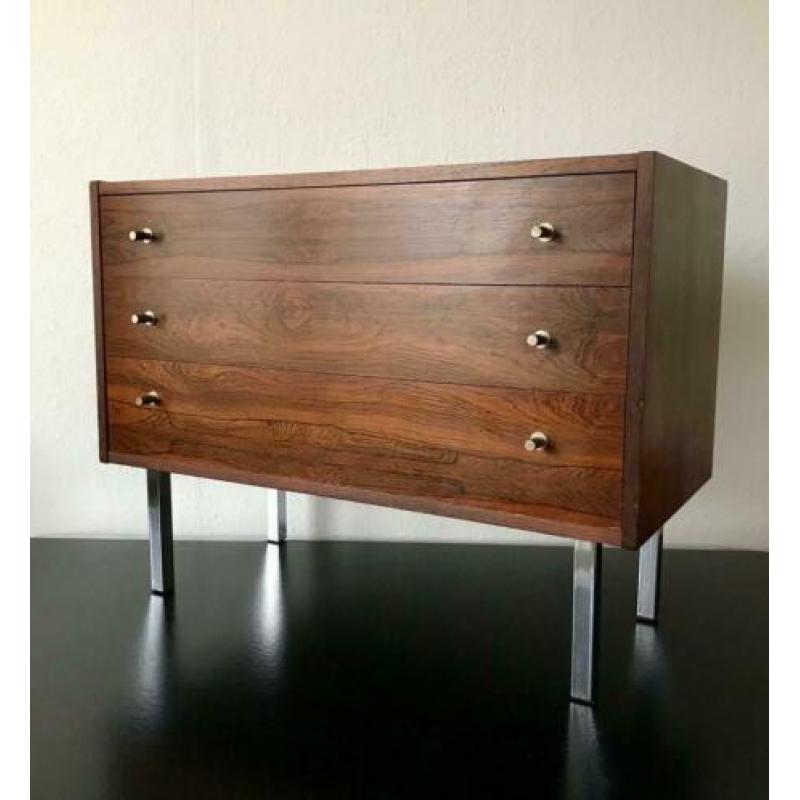 Kast ladenkast hout vintage retro mid century design