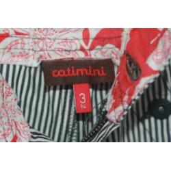 Zwart-wit broekje van Catimini maat 92-98 (2891)
