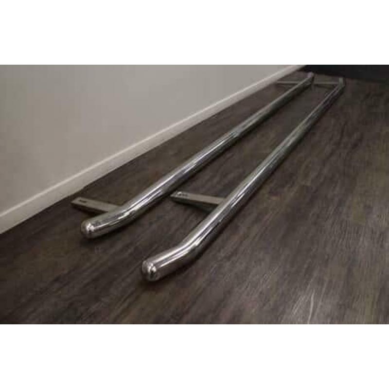 Sidebars renault master 2010+ l3/l4 hoogglans rvs €465 excl