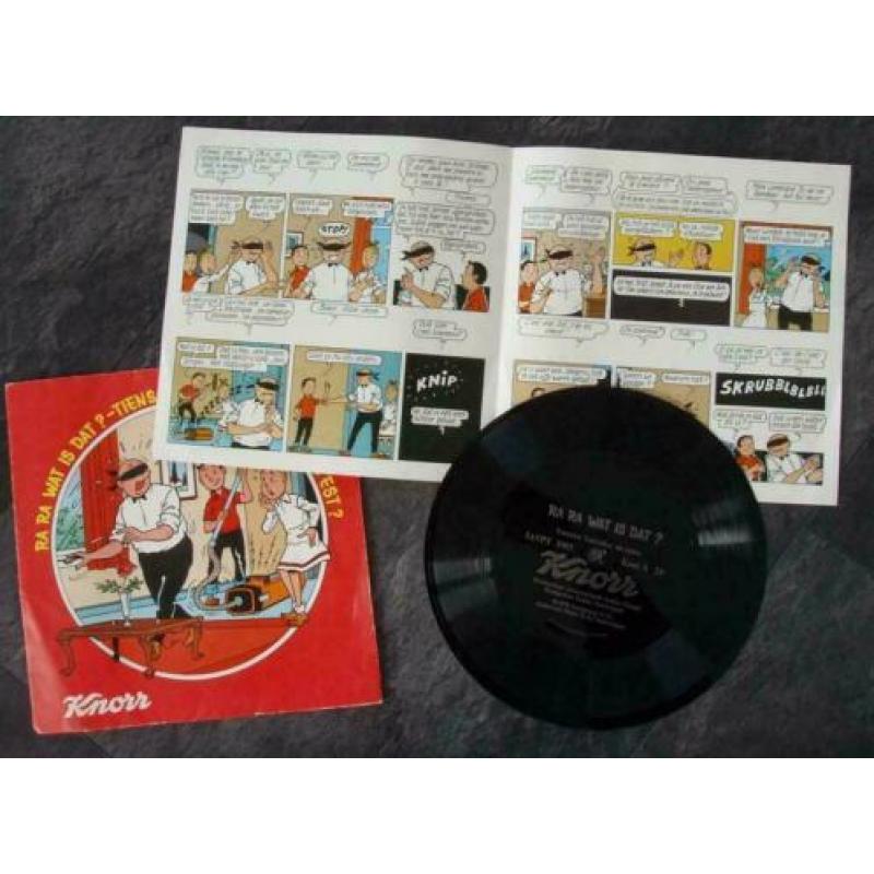 Flexidisc Suske en Wiske Knorr Ra Ra wat is dat Vandersteen