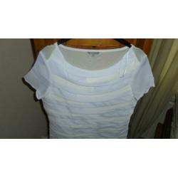 Nieuw! Mooie voile top in laagjes van JBC mt S (zie details)