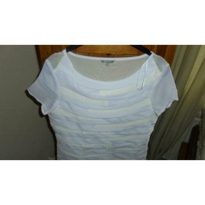 Nieuw! Mooie voile top in laagjes van JBC mt S (zie details)