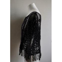 Jaren '20 vintage stijl flapper cape