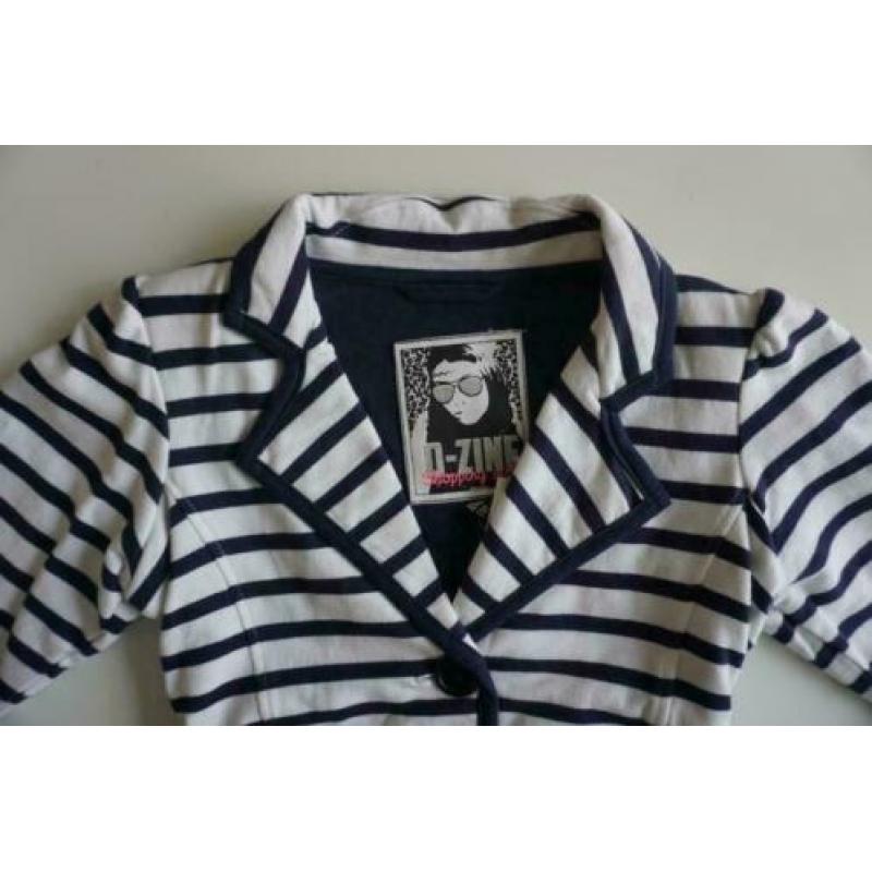 NIEUW D-Zine D Zine Vest Vestje Jas Jasje Marine look, 104