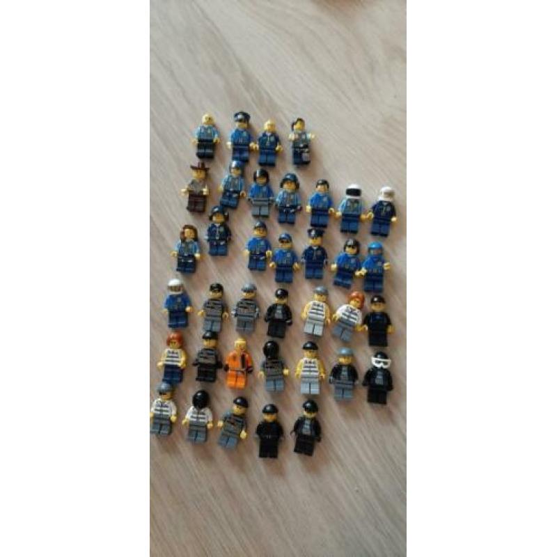 complete politielego city set, met opbouwboekjes