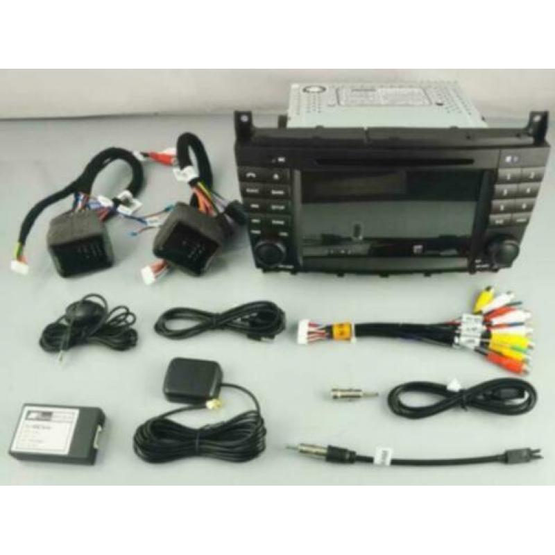navigatie mercedes c klasse w203 2004 dvd carkit android 9