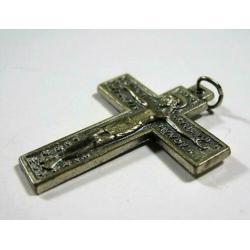 Hanger, kruis, crucifix met tekst (6888-86)