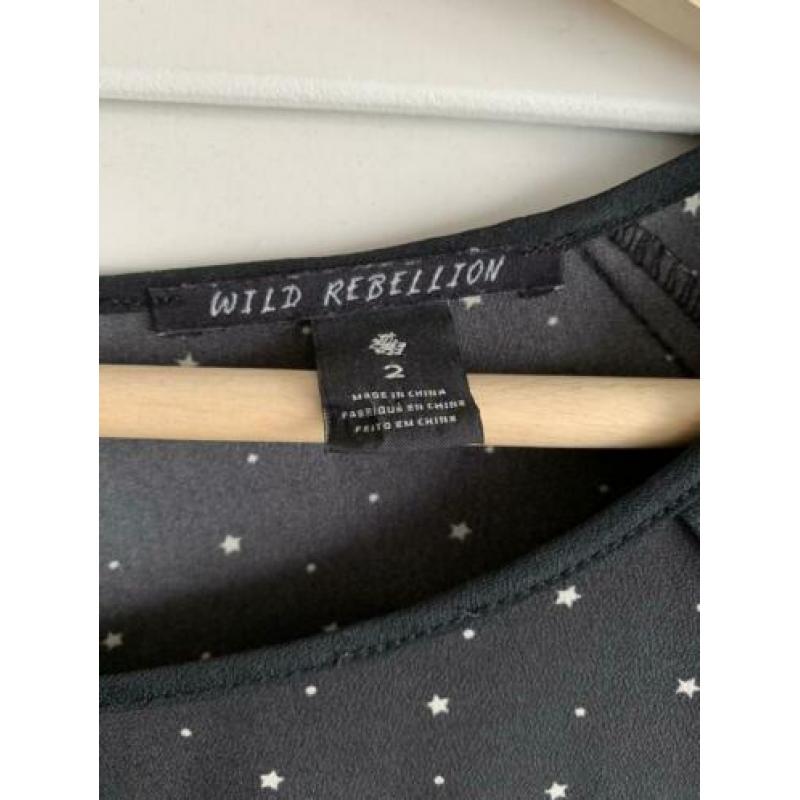 Maison Scotch Soda zwart sterren jurkje 2 38 M
