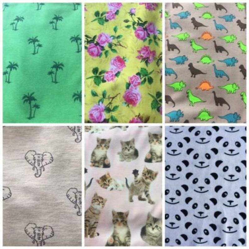 harem broek / legging tijger wit 50 56 62 68 74 80 86 92