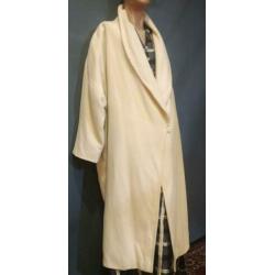 Vintage jas (70s/80s) van wol- cashmere mix ( MT 40)