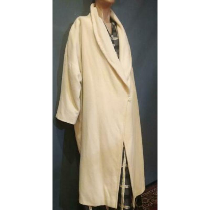Vintage jas (70s/80s) van wol- cashmere mix ( MT 40)