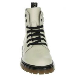 CLIC maat 26 lerenveterboots/rits off-white gratis verzenden