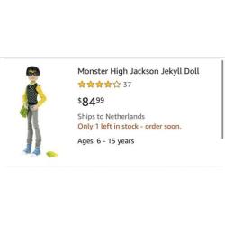 Monster High | Jackson Jekyll