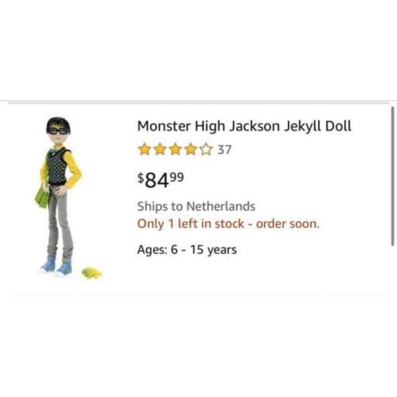 Monster High | Jackson Jekyll