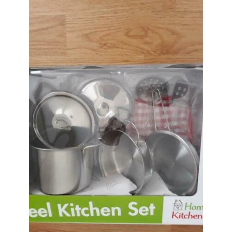 keuken pannen set nieuw