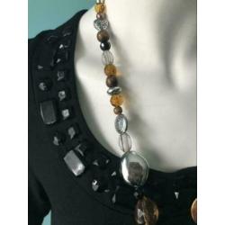 WATCHER zwarte jurk, maat L