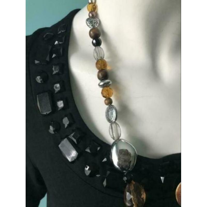 WATCHER zwarte jurk, maat L