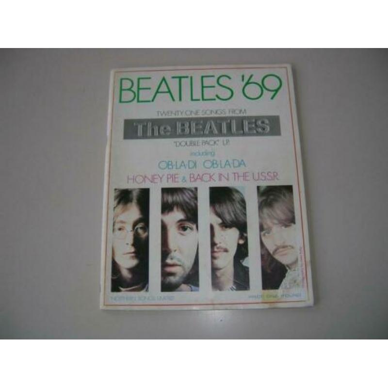 The Beatles bladmuziek The White Album 1969 Sheet Music