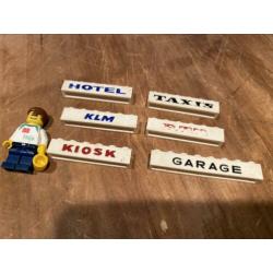 Bedrukte lego stenen jaren 60