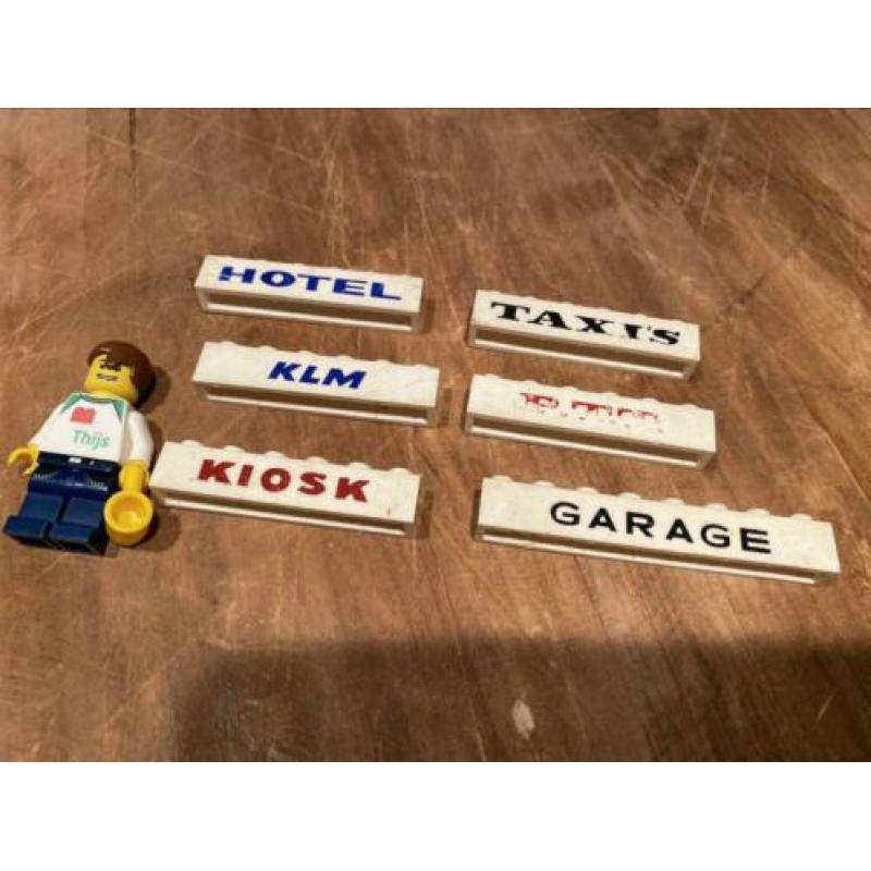 Bedrukte lego stenen jaren 60