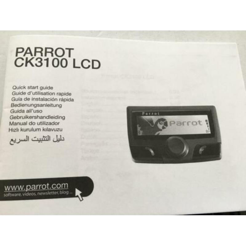 Parrot ck3100 lcd