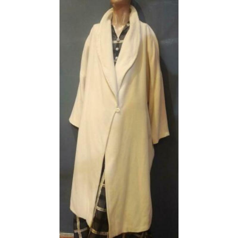 Vintage jas (70s/80s) van wol- cashmere mix ( MT 40)