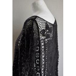 Jaren '20 vintage stijl flapper cape