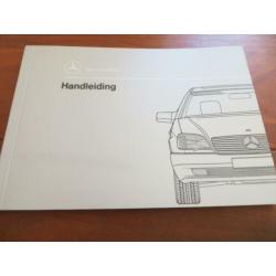 Instructieboek Mercedes 500 SEC, 600 SEC W140 1992 - 1994