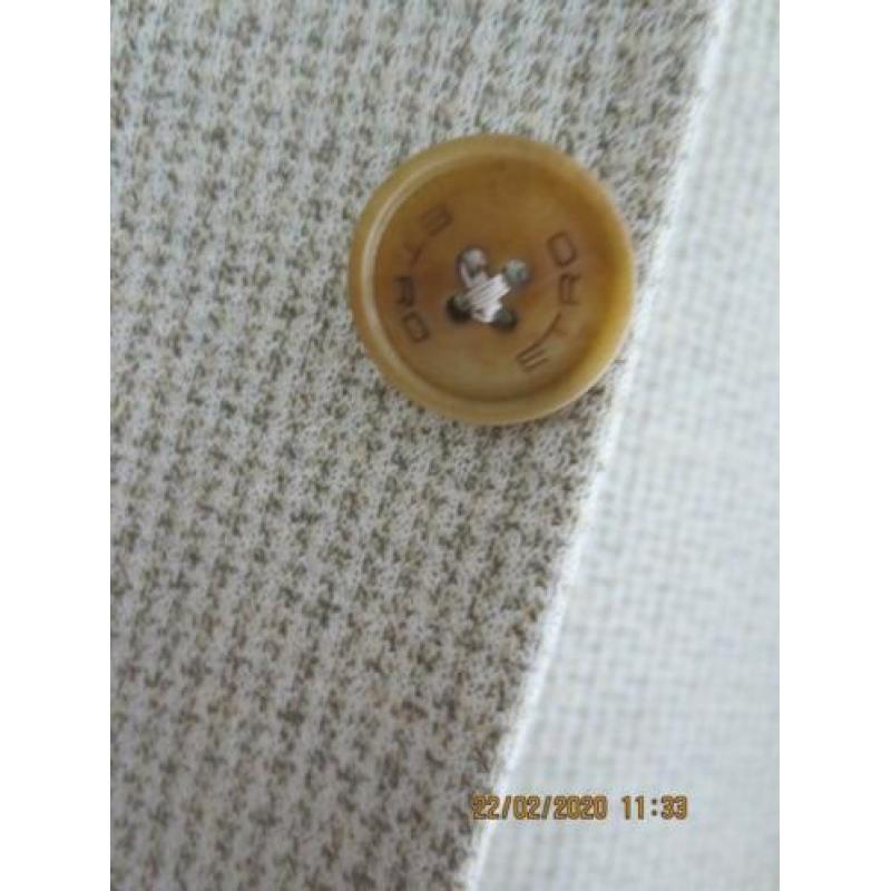 Exclusief. ETRO (Milano) colbert. Nieuw! Maat 48