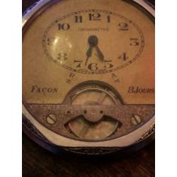 2 vestzakhorloges oa 1met chronometer lopen niet