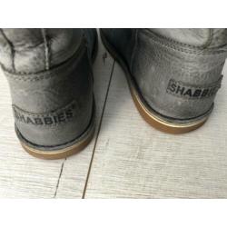 Shabbies Amsterdam grijs laars laag ZGAN mt 40