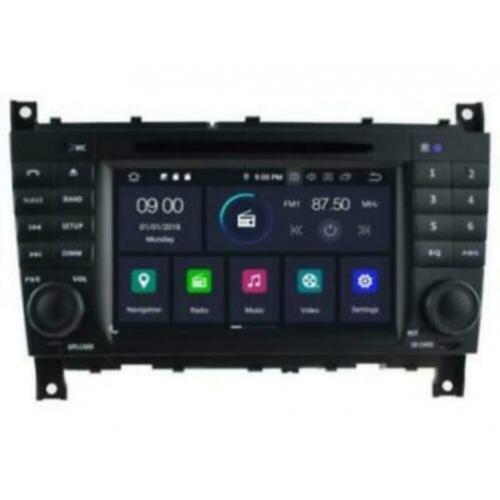 navigatie mercedes c klasse w203 2004 dvd carkit android 9