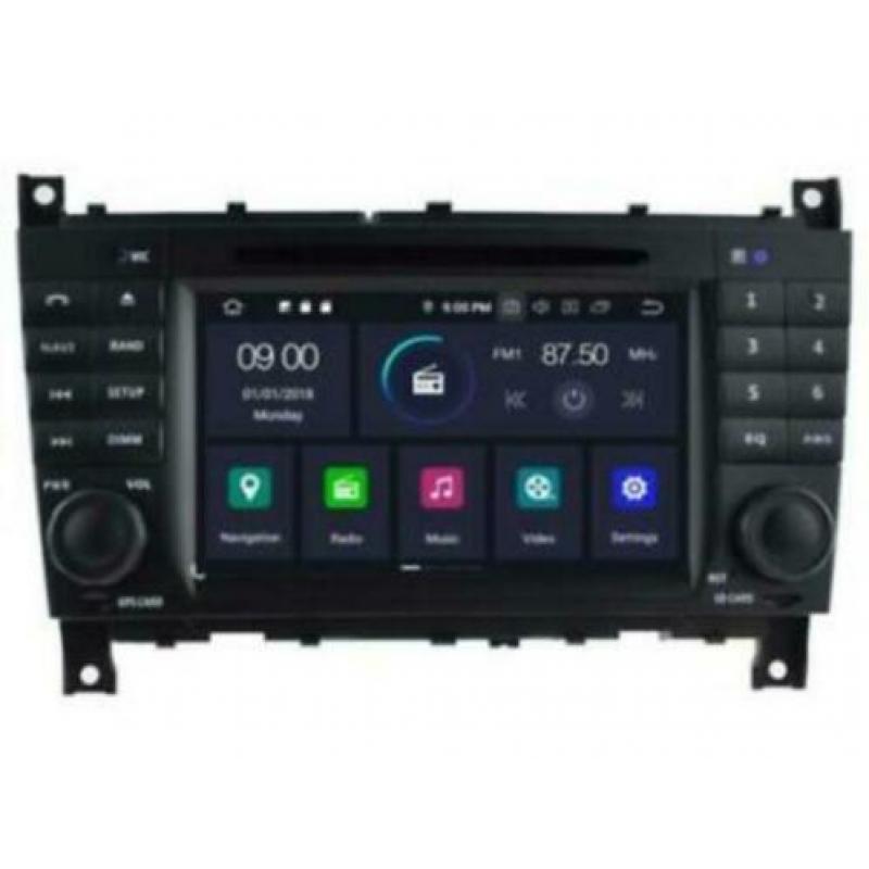 navigatie mercedes c klasse w203 2004 dvd carkit android 9