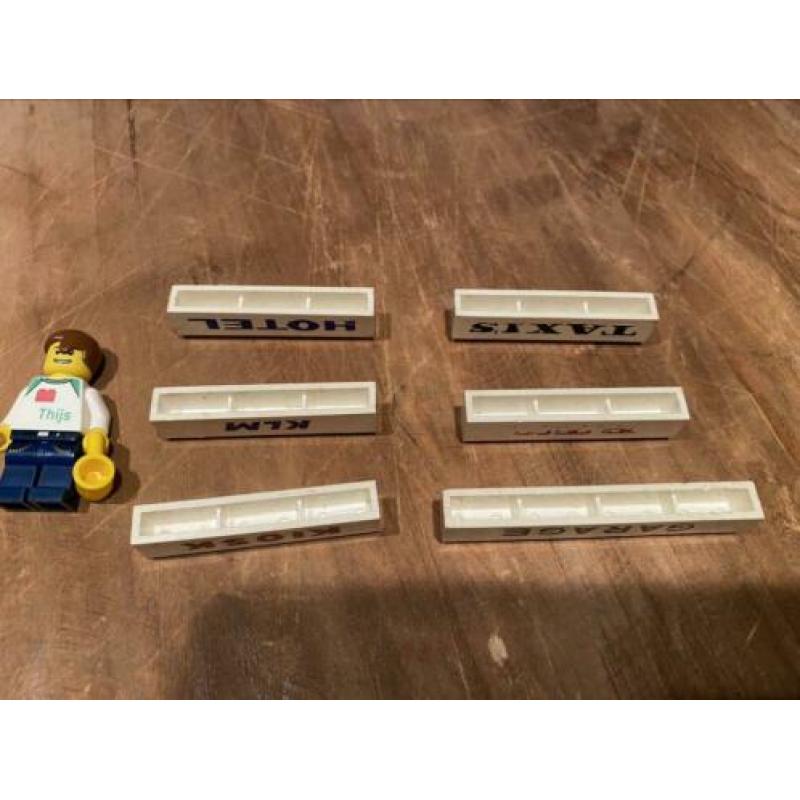Bedrukte lego stenen jaren 60