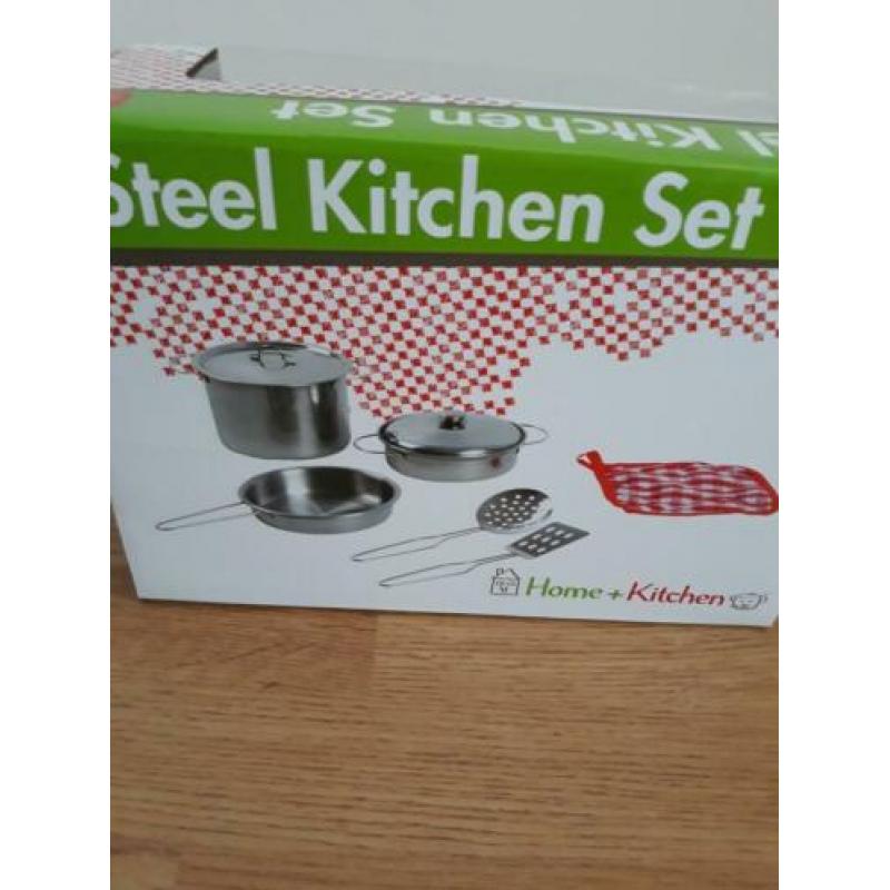 keuken pannen set nieuw