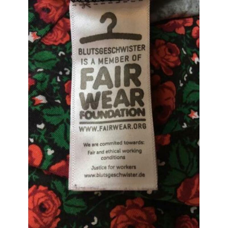 Blutsgeschwister retro print jurkje tuniek xl nwst