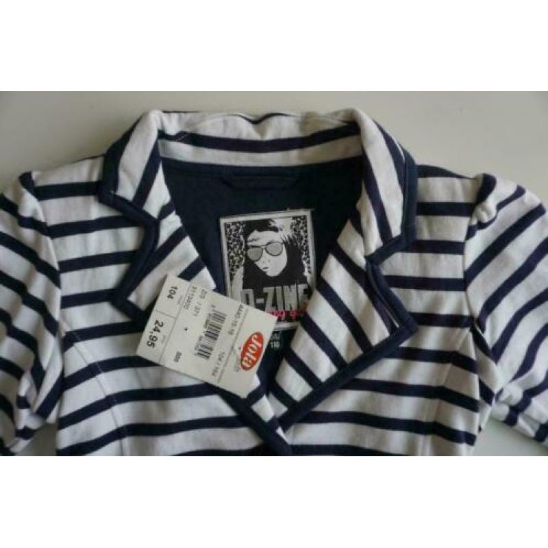 NIEUW D-Zine D Zine Vest Vestje Jas Jasje Marine look, 104