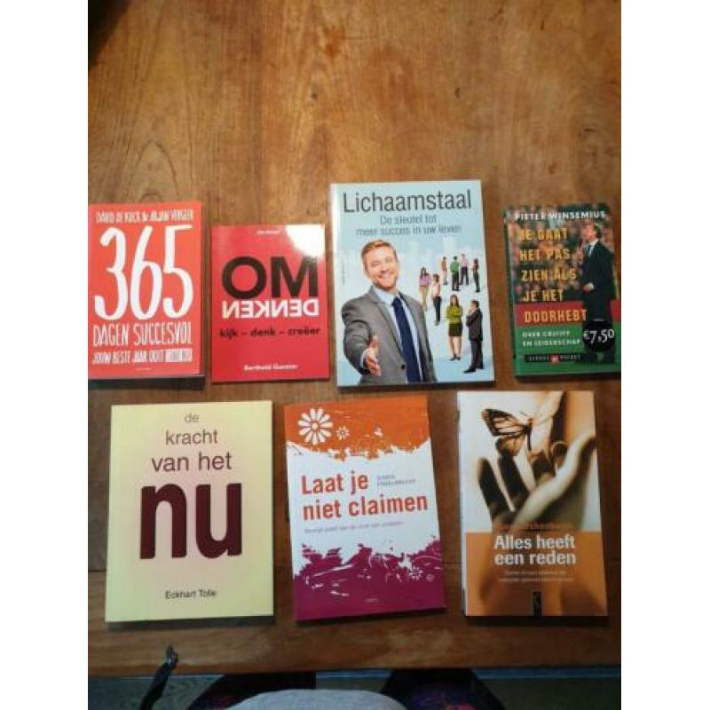 7 adviesboeken zelfhulp training coaching succes