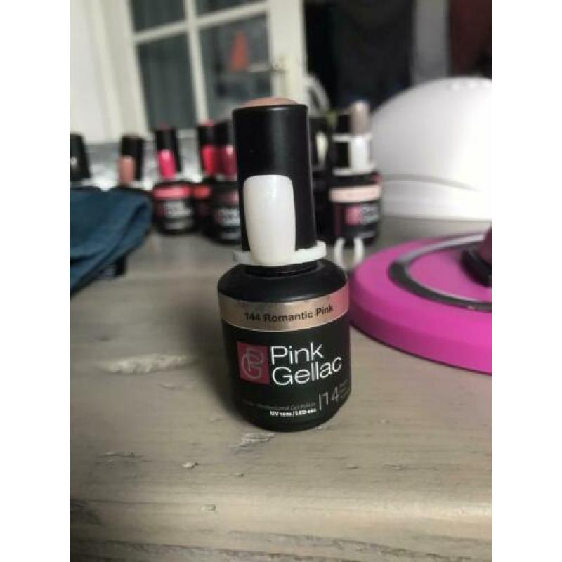 Pink Gellac 8 stuks. Diverse kleuren.