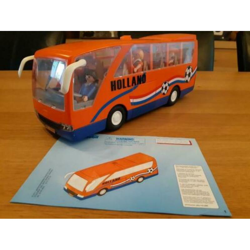 Playmobil 5025 Supportersbus oranje