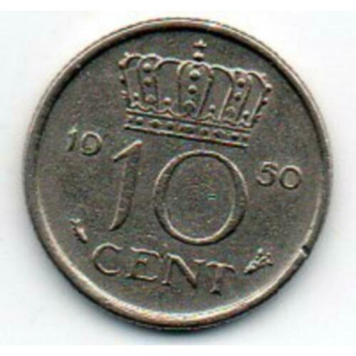 10 cent munten Juliana periode ( dubbeltje)